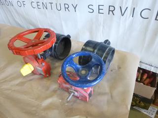 (2) Victaulic 6 In. Butterfly Valves w/ Actuators (B1)