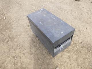 Metal Job Box, 17 In. x 36 In. x 18 1/2 In.