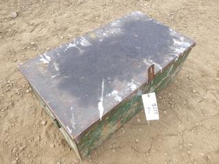Metal Job Box, 16 In. x 30 In. x 12 In.