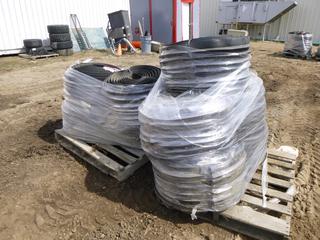 (9) Rolls Mapeplan Rubber Footing / Foundation Waterproofing Membrane, Length Unknown