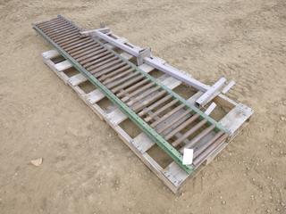 Rolling Conveyor  w/ Stand, 10 Ft. x 18 In.
