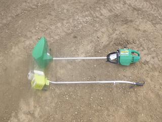 Shop Craft Lawn Trimmer and Edger C/w Weed Eater Power Snow Shovel *Note: Working Condition Unknown*