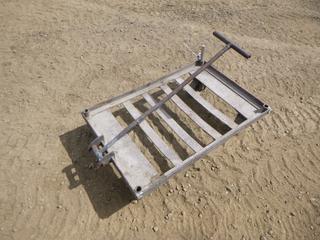 Heavy Duty Wagon on Castors, 31 1/2 In. x 23 3/4 In. 