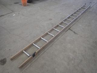 Sturdy 16ft Industrial Man Hole Ladder