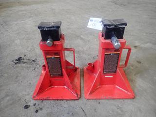 (2) Mac Tools Model JS22T 22-Ton Jack Stands