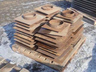 Qty Of 16in X 16in Core Hole Plates