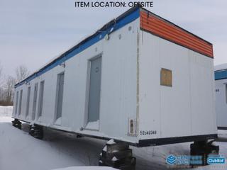 Selling Off-Site - Artisan 10 Ft. x 54 Ft. Frameless 6 Man Sleeper c/w (6) Rooms, SN 50540348 **Located Offsite Near Lac La Biche, For More Information Contact Connor at 780-218-4493**
