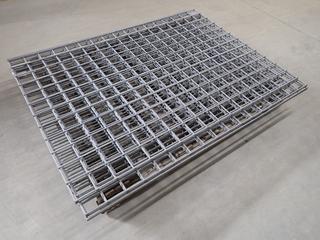 Quantity of Steel Shelf Grating, 36 In. x 51 In.