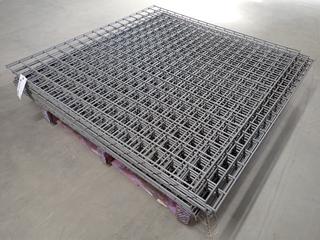 Quantity of Steel Shelf Grating, 48 In. x 51 In.