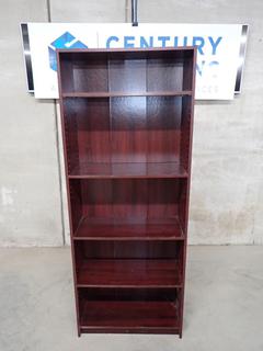 5-Tier Bookcase, 28 In. x 12 In. x 71-3/4 In.