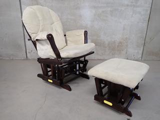Avalon Glider c/w Ottoman.