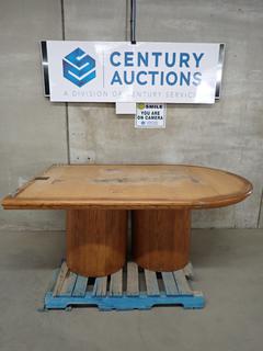 Conference Table, 144 In. x 48 In. x 30 In.