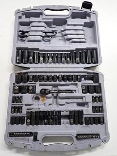 Stanley Black Chrome Tool Set, 58-9239-4, Incomplete.