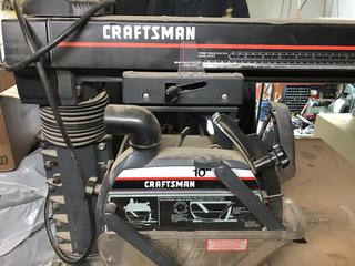 Selling Off-Site - Craftsman 10 In. Radial Arm Saw. Note: Located at 700 Redcliff Way SE, Redcliff, AB For Further Information Call Keith 403-512-2504.