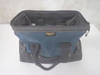 Kuny's Tool Bag c/w Heat Gun, Wrenches, Screwdrivers, Etc.