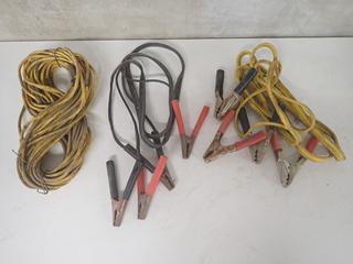 (2) Booster Cables & (1) Extension Cord.