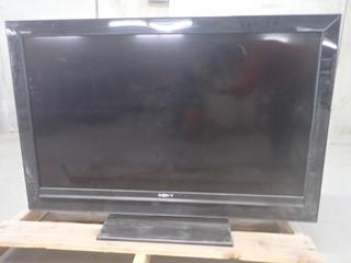 Sony Bravia 53 In. LCD Digital Colour TV, No Remote.