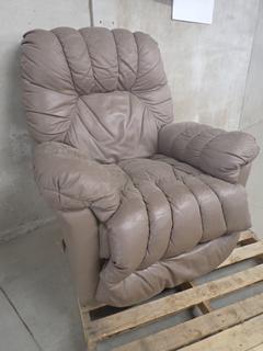 Beige Rocker/Recliner.