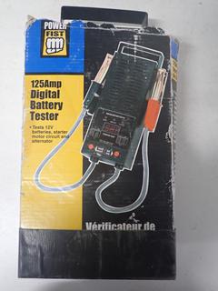 Powerfist 125 Amp Digital Battery Tester.