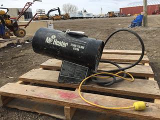 Mr. Heater Propane/Heater 75,000-125,000 BTU.