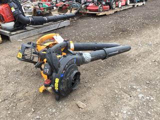 Poulan Pro Gas Powered Leaf Blower, Club Cadet BV228 Leaf Blower. Both Require Repair.