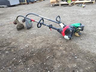 Twist 'N Edge TE 475 Gas Powered Weed Whip, Yard Machines 29cc Gas Powered Weed Whip. Both require Repair.