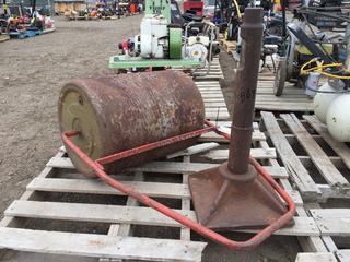 Sod Roller, Compaction Pad for Hydraulic Breaker.