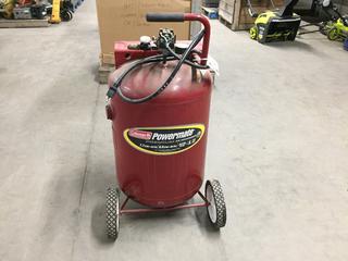 Coleman Powermate 27 Gallon Air Compressor.