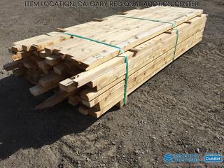 Lift of Miscellaneous Lumber Approximately 6 Ft. Each, Approximately 130 Pcs. Control # 7131.
