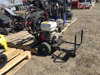 Honda GX340 Max Pressure Washer 11 HP Engine, Missing Pump, Requires Repair.