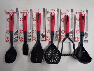 Starfrit Multi-Tools Silicone/Heat Resistant Cooking Utensils.