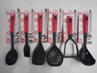 Starfrit Multi-Tools Silicone/Heat Resistant Cooking Utensils.