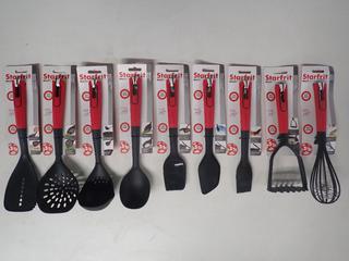 Starfrit Multi-Tools Silicone/Heat Resistant Cooking Utensils.