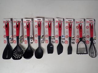 Starfrit Multi-Tools Silicone/Heat Resistant Cooking Utensils.