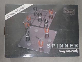 Spinner 2-In-1 Drinking Game.