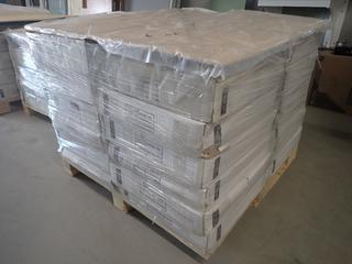 (24) Boxes of Assorted Main Street Commercial Carpet Tile c/w PVC Backing, 20pcs Per Box, 50cm x 50cm.