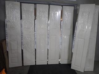(6) JELD-WEN Bi-Fold Doors, 2/6, 30 In. Damaged.