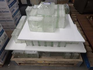 Assorted Glass Blocks.