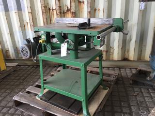 1960's Boice Crane 10 In. Table Saw Refurbished, Miter Gage, (4) Saw Blades and Cast Iron Top.