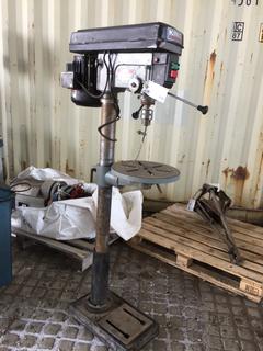 King Industrial Floor Model Drill Press 17 In. 16 Speed, S/N 010075.