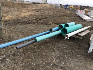 Quantity of Assorted Sewer Pipe and Conduit.