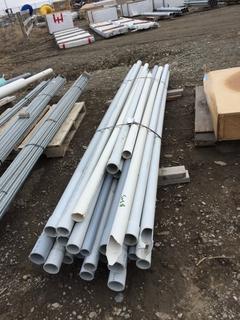 Quantity of Electrical Conduit 10 Ft. Lengths and 2 In. Diameter.