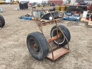 Metal Welding Bottle Cart.