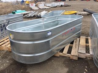 Tarter Round End Stock Tank 8 Ft. L x 3 Ft. W x 2 Ft H.