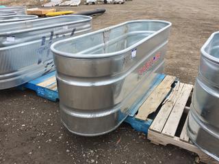 Tarter Round End Stock Tank 6 Ft. L x 2 Ft. W x 2 Ft H.