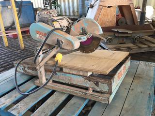 Target Concrete Saw 110V.