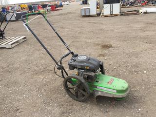 Tazz Viper 150cc Push Weed Whipper 22 In. Cutting Path.