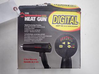 Milwaukee 3300 Digital Heat Gun.