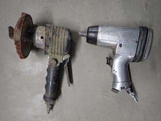 (1) Pneumatic Impact Wrench Model 2050 & (1) Pneumatic Sander.