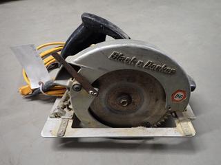 Black & Decker 8 In. Circular Saw.